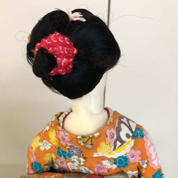 VINTAGE 16”JAPANESE GEISHA DOLL WITH MUSIC - Picture 6 of 16